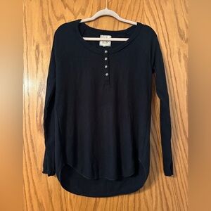 Chaser Henley Thermal Ribbed Knit Longsleeve - NWOT - Size M